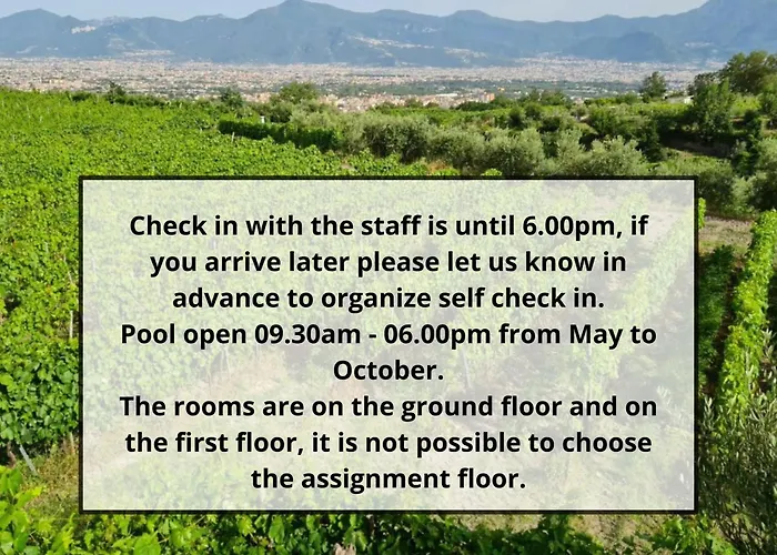 Vesuvio Inn Bed & Wine Experience